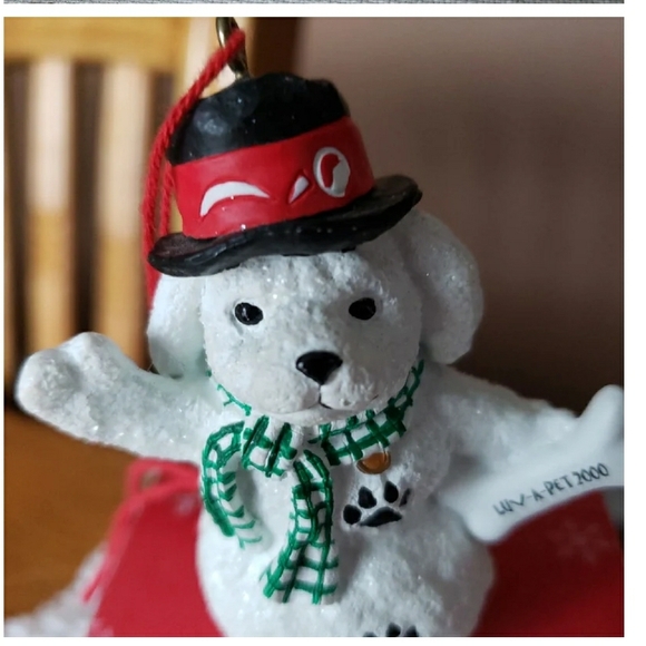 Vintage 2000 PET HOLIDAY Christmas Tree Ornament - Picture 3 of 10